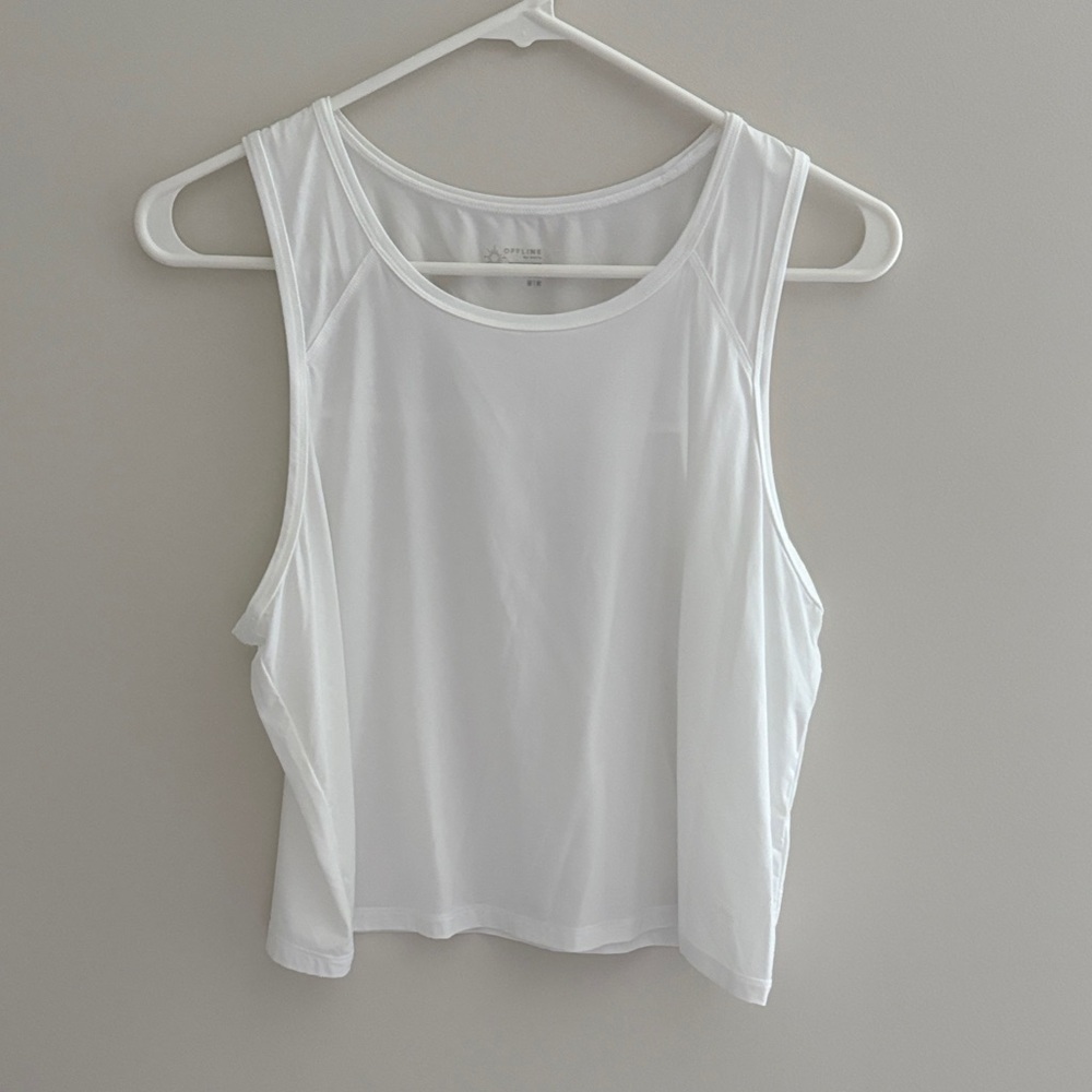 Classic White Sleeveless Top